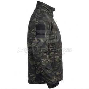 Veste tactique d'hiver pour homme de qualité supérieure, fermeture avant, poches utilitaires, poignets ajustables, respirante, pour l'extérieur - Product Image 3