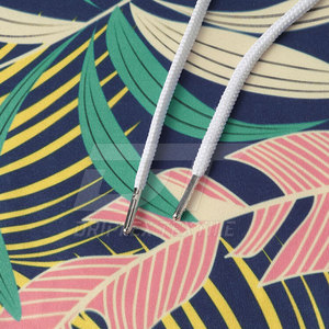 Sudaderas con capucha de sublimación de color personalizado para hombres Ropa de moda Fleece Tallas grandes Nuevo diseño básico Sudaderas con capucha de mezcla de algodón - Product Image 3