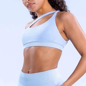 Nuevo sujetador de Yoga transpirable, diseño personalizado, Sujetador deportivo de nailon Spandex para mujer, sujetador elegante de calidad superior para mujer al por mayor - Product Image 1