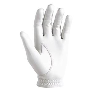 Gants de golf unisexe en cuir de mouton véritable 100% de meilleure qualité, service OEM pour adultes, plusieurs couleurs, logo personnalisé pour le sport à la main - Product Image 2