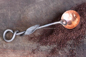 Cuillère à café à thé rustique à poignée design faite à la main à bas prix d'Inde - Product Image 5