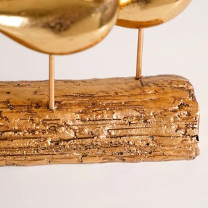 Ensemble de Figurine de pièce maîtresse de Table d'oiseaux artistiques Sculpture décorative pour l'utilisation d'affichage de cadeau de célébration de bureau à domicile - Product Image 2