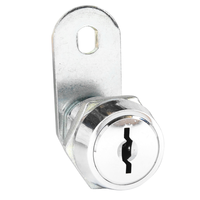Serrure à pêne dormant pour porte et armoire, entraxe 60 mm, cylindre en alliage de zinc haute sécurité ABA