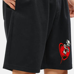 Vente en gros Pantalon de survêtement décontracté pour homme Short confortable en molleton de coton à taille élastique Tissu doux Style de rue solide pour garçons - Product Image 3