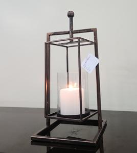 Soporte de Pilar de Hierro Vintage de Tamaño Personalizado, Soporte de Vela Giratorio Eco-Sostenible, Decoraciones Navideñas de Fiesta en Casa, Metal Duradero - Product Image 3