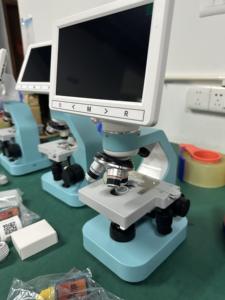 Microscope biologique animal d'affichage d'analyseur de sperme de vétérinaire 7 pouces pour l'observation de sperme - Product Image 6