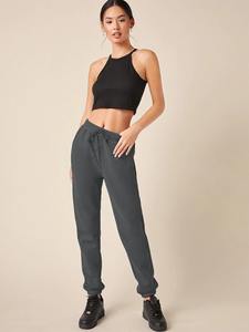 Los proveedores paquistaníes hicieron Jogging Wear para mujer Entrenamiento Cotton Fleece Jogger con servicio OEM para la venta - Product Image 4