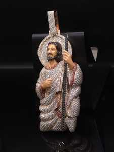 Colgante de Jesús Personalizado con Diamantes Moissanite VVS, Estilo Hip Hop, Plata 925, Amuleto Religioso Unisex - Product Image 4