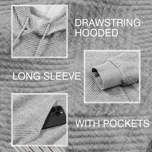 100% coton Double pull à capuche haute qualité français Terry Vintage lavage à capuche Streetwear surdimensionné fermeture éclair à capuche personnalisé - Product Image 6