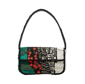 <b>unique</b> Indian Fashion Style Handmade Beaded Designer Clutch Bag Bohemian Style Evening Shopping - Product Image 1