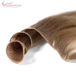 Vente de gros Extensions de cheveux humains noués à la main de meilleure qualité invisibles Extensions de cheveux noués à la main Genius Weft - Product Image 5