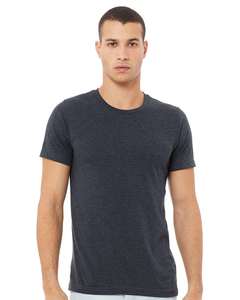 Camiseta unisex Heather CVC-3001CVC Camiseta de cuello redondo 52% 48% Mezcla de poliéster, Camiseta de brezo transpirable natural unisex de ajuste clásico - Product Image 4
