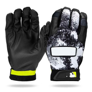 Nuevo diseño personalizado OEM servicio guantes de béisbol Softball guantes de bateo de cuero con color personalizado - Product Image 3
