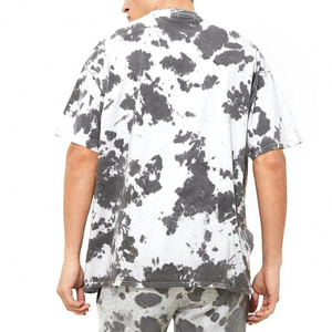 Fournisseur en gros été dernière conception de haute qualité logo personnalisé imprimé acide lavé hommes ensembles courts prix raisonnable OEM - Product Image 5