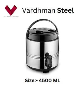 4.5 LTR BPA เหยือกน้ำฉนวนกันความร้อนไม่แตกกระดุมตั้งแคมป์ขนาดใหญ่กาแฟ/นมร้อน/เย็น/น้ำแข็งถังที่เชื่อถือได้สำหรับผู้ใหญ่ - Product Image 4