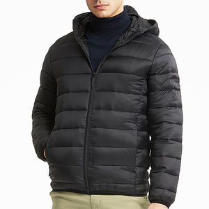 Chaqueta acolchada de poliéster, abrigo cálido rentable, venta al por mayor, marca personalizada - Product Image 3