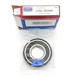 GCR15ベアリングスチール6206-2RS1NR深部溝ボールベアリング6206-2RS1NRボールベアリング30x62x16再潤滑 - Product Image 1