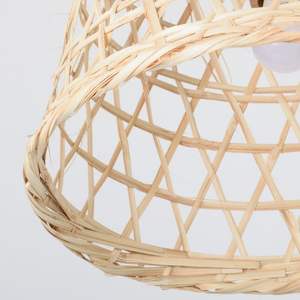 Lampe Suspendue d'Intérieur Moderne Rétro en Bambou Grande Lampe Suspendue Facile pour Décoration de Salle de Restaurant Lustres Chic et Chic - Product Image 6