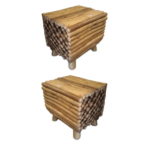 Tabouret en bois classique moderne Mobilier d'extérieur Bulus d'Indonésie de la meilleure qualité pour les hôtels Salons Entrepôts Chambres à coucher - Product Image 1