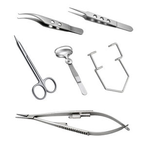 Juego de Instrumentos Oftálmicos Reutilizables Chun Tara Industries CTI-VOI-060, Instrumentos Quirúrgicos Oculares de Alta Precisión, Acero Inoxidable Médico - Product Image 3