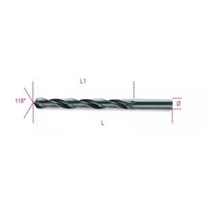 Brocas HSS cortas BETA con vástagos cilíndricos Laminado en espiral multipaquete - Product Image 1