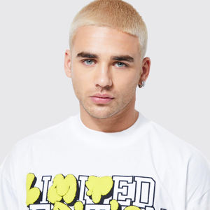 Camisetas de gran tamaño con hombros caídos para hombre de algodón 100% de alta calidad, serigrafía personalizada, diseño en blanco, estilo Ringer de ajuste holgado - Product Image 6