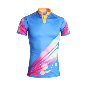 Uniforme d'équipe sportive personnalisé-Maillots et shorts de rugby à sublimation respirants Chemises pour adultes pour vêtements de football de rugby - Product Image 3