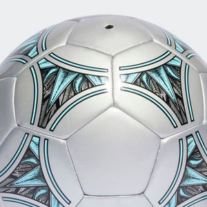 Ballon de football pakistanais cousu à la machine de qualité supérieure avec logo personnalisé Ballon de match de football Taille 5 en cuir PU Meilleures balles de match - Product Image 6