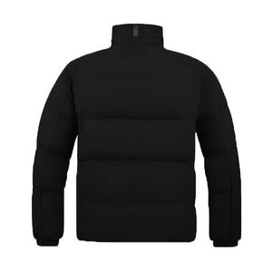 Custom <b>Men</b>' <b>S</b> Logo Cotton Puff <b>Jacket</b> Designer Winter Bubble Coat Black Polyester Outdoor Puffer <b>Jacket</b> for <b>Men</b> - Product Image 4