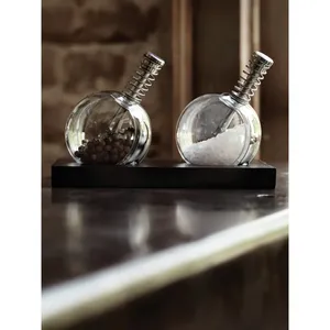 Custom Planet Merchandising <b>Salt</b> and <b>Pepper</b> <b>Set</b> Premium Spice Jar Collection - Product Image 4