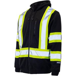 Vestes de travail haute visibilité de haute qualité pour hommes, réfléchissantes, pour la construction, supportent la personnalisation, vestes de travail haute visibilité haute performance - Product Image 4