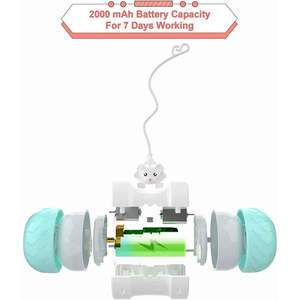 <b>Interactive</b> Electronic <b>Cat</b> <b>Toy</b> Eco-Friendly Plastic and Silicone Ball Cartoon and Classic Style Simple <b>Interactive</b> <b>Cat</b> <b>Toys</b> - Product Image 5