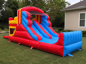 Professional Inflatable Playground 6x2,15x2,85 m – PVC Bouncy <b>Slide</b> – Outdoor/<b>Indoor</b> Professional Use – EU Compliance - Product Image 3