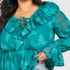 Chemisier ample décontracté à manches longues imprimé sur mesure pour femme, style hip-hop, en flanelle boutonnée, grande taille, collection automne 2026, en coton - Product Image 2