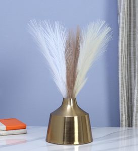 Jarrones de mesa de metal modernos, venta al por mayor, decoración del hogar y eventos, jarrones de flores de material de acero - Product Image 3