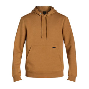 Sudaderas de algodón de alta calidad con cremallera completa y hombros caídos de gran tamaño, sudaderas con Capucha con cordón térmico liso para hombre - Product Image 5