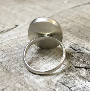 Bague en argent sterling 925 de style classique avec monture en onyx noir véritable pierre précieuse ovale pour anniversaire de mariage - Product Image 5