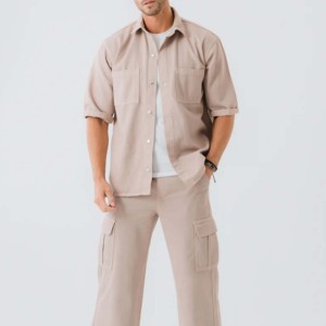 Camisas Casuales de Hombre de Algodón de la Mejor Calidad, de Manga Larga, Tejidas, Transpirables, de Satén, con Logotipo Personalizado - Product Image 6