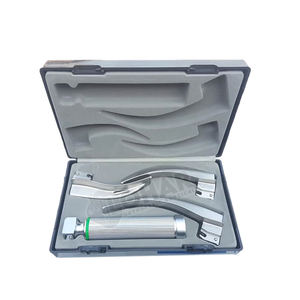 Juego de laringoscopio de acero inoxidable con logotipo personalizado de alta calidad, 10 piezas con caja de instrumentos quirúrgicos para cirugía - Product Image 5