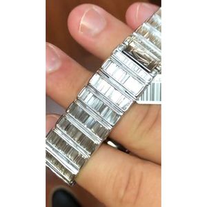 นาฬิกาเพชรสุดหรูสำหรับผู้ชายนาฬิกาเพชรสุดหรูนาฬิกาประดับด้วยลูกปัดคุณภาพระดับพรีเมียมของขวัญสำหรับผู้ชาย - Product Image 5