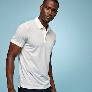 Vêtements de sport polos de golf décontractés pour hommes col rabattu à manches courtes polos à séchage rapide pour hommes - Product Image 6