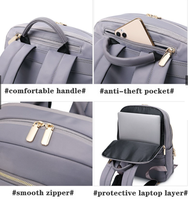Tas Ransel Laptop Anti Air dengan Logo Custom Harga Terjangkau untuk Pelajar, Unisex, Bahan Oxford, Cocok untuk Hadiah & Ekspor ke AS/Inggris