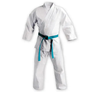 Uniforme de Karate Personalizado, 100% Algodón, Tejido Transpirable de Alta Calidad, 220g, Impresión Serigráfica, Unisex para Adultos - Product Image 1