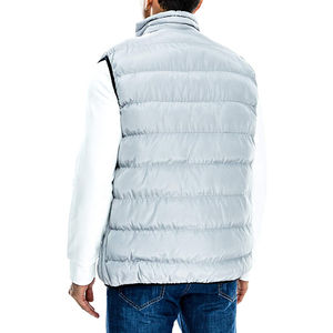 Gilet matelassé réversible décontracté pour homme, nouveau style, toile anti-rides, haute qualité, respirant, imperméable, séchage rapide, sans manches, hiver - Product Image 3