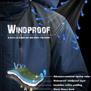 Chaqueta de esquí Streetgrace OEM para invierno, ajuste personalizado, diseño impermeable a prueba de viento con etiqueta privada de tela transpirable - Product Image 4