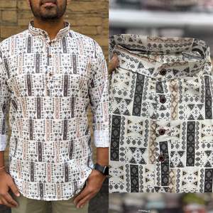 Estilo moderno, hermoso vestidor, Ropa Étnica, Kurta de algodón de alta calidad con trabajo impreso, Color increíble, exportador mundial - Product Image 5