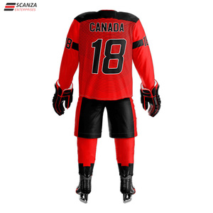 Jersey unisex de hockey sobre hielo Time Knights personalizable, bordado por sublimación, servicio uniforme OEM antitécnico para equipos de adultos - Product Image 5