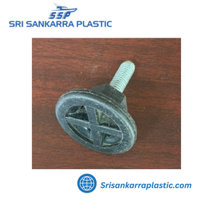 Pied de nivellement réglable / Support de nivellement pour machine, boulons M6 M8 M10, base en nylon, diamètre 27 mm, patins de pieds - Product Image 5