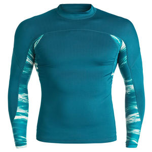 เสื้อรัดกล้ามเนื้อแขนยาวสำหรับผู้ชาย ออกแบบเองได้ตามสั่ง ผลิตจากโรงงาน ขายดีที่สุด สำหรับกีฬา BJJ MMA และกีฬาต่อสู้อื่นๆ อุปกรณ์ป้องกันความปลอดภัย จำหน่ายออนไลน์ - Product Image 4