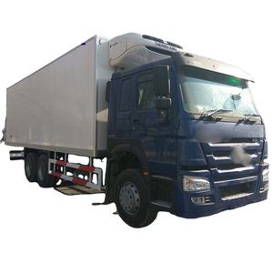 Camion frigorifique manuel d'occasion, camion frigorifique diesel mobile, système de refroidissement pour Euro 4, pour la livraison en chaîne du froid, véhicule d'exportation - Product Image 1